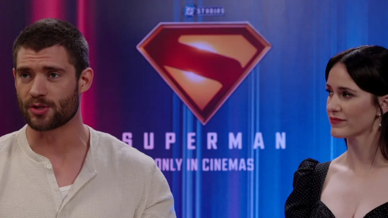David Corenswet dalam acara fan event di Manila, Filipina. (dok. Warner Bros)