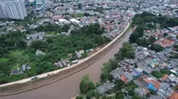 Ilustrasi Normalisasi kali ciliwung. Jl. MT. Haryono. Cawang. Kramat jati. Jakarta Timur/Istimewa.