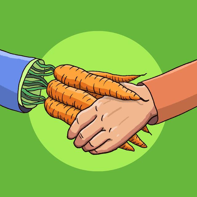 Ilustrasi jabat tangan