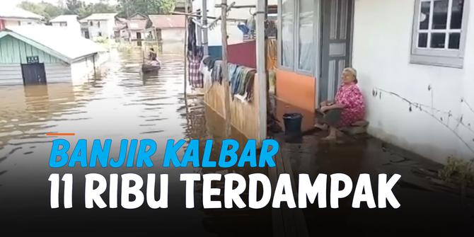 VIDEO: Dua Minggu Banjir Merendam Sanggau, 11 Ribu Warga Terdampak