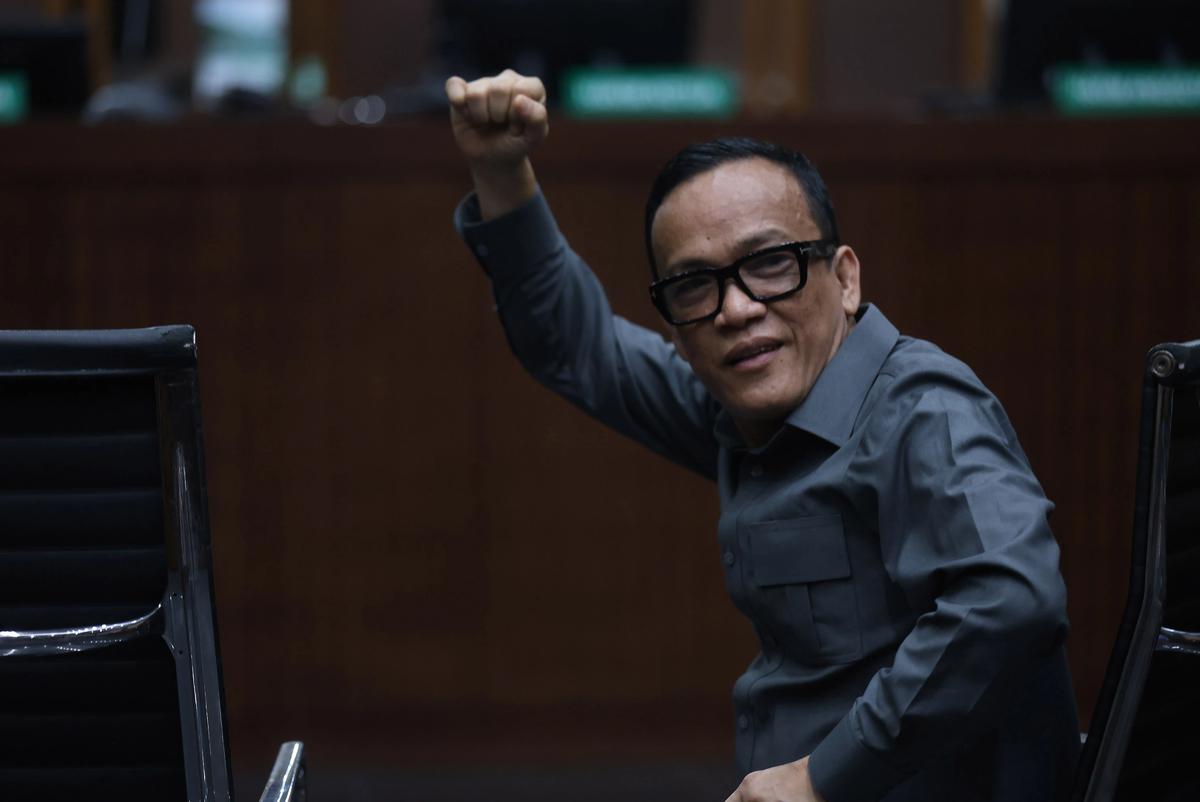 FOTO: Noel Divonis Empat Setengah Tahun Penjara dalam Kasus Sertifikasi K3