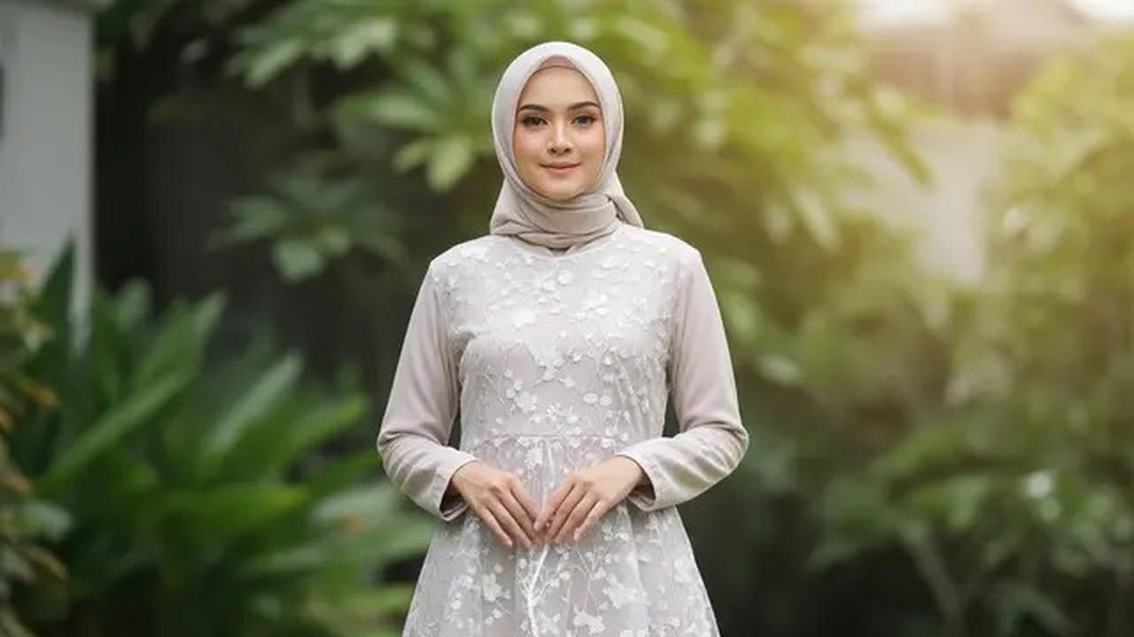 10 Gamis Muslimah Motif Bunga Besar Paling Adem 2025, Stylish &amp; Anti Gerah Sepanjang Hari