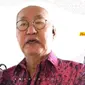 Chef William Wongso dalam peluncuran Pawon Om Wil. (Liputan6.com/Dinny Mutiah)