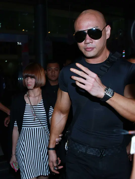 Wahhh... kenapa ekspresi Chika Jessica seperti itu ya? (Deki Prayoga/Bintang.com)