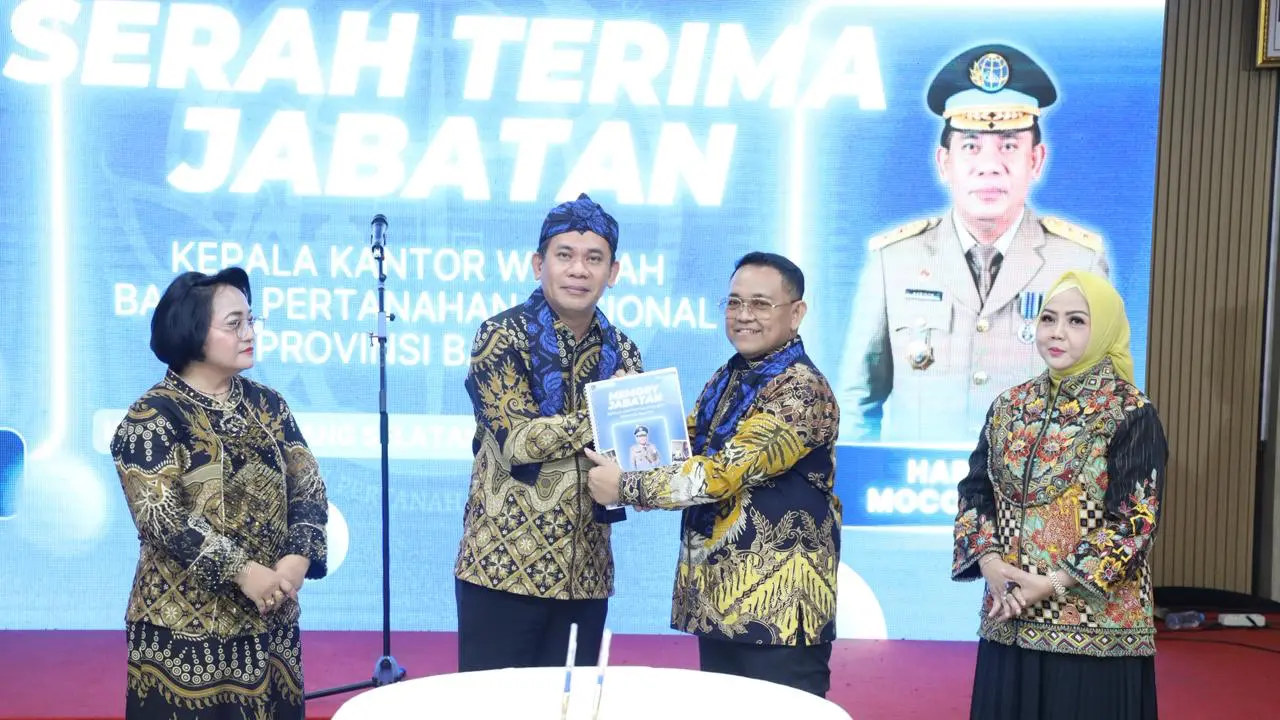 Kementerian Agraria dan Tata Ruang/Kepala Badan Pertanahan Nasional (ATR/BPN) menunjuk Harison Mocodompis sebagai Kepala Kantor Wilayah (Kanwil) BPN Provinsi Banten.
