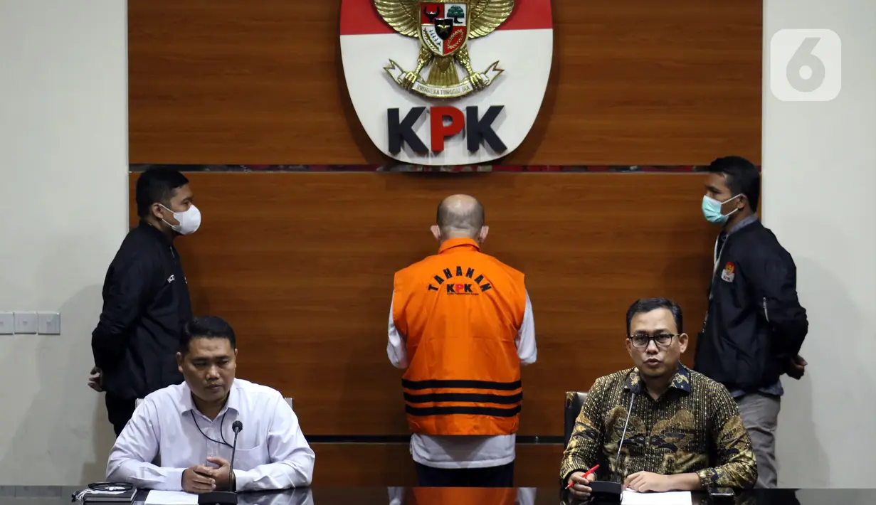 Untuk kepentingan penyidikan, tim penyidik KPK menahan Liem Sin Tiong untuk 20 hari pertama, terhitung mulai tanggal 30 Maret 2023 s/d 18 April 2023 di Rutan KPK pada Pomdam Jaya Guntur. (Liputan6.com/Helmi Fithriansyah)