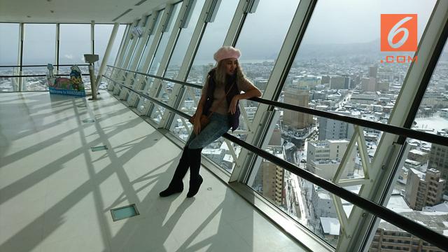 Penampakan Kota Hakodate dari Menara Goryokaku