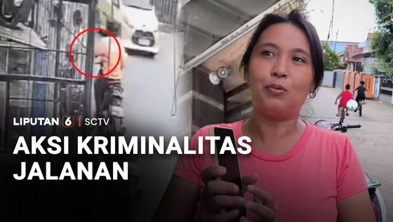 Aksi Kriminalitas Jalanan