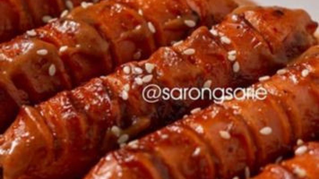 7. Resep Menu Sahur: Sosis Barbeque <br>