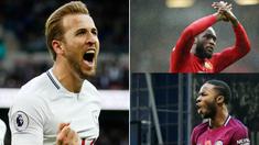 Berikut ini deretan top scorer Premier League 2017/2018 hingga pekan ke-10. (Kolase foto-foto AP dan AFP)