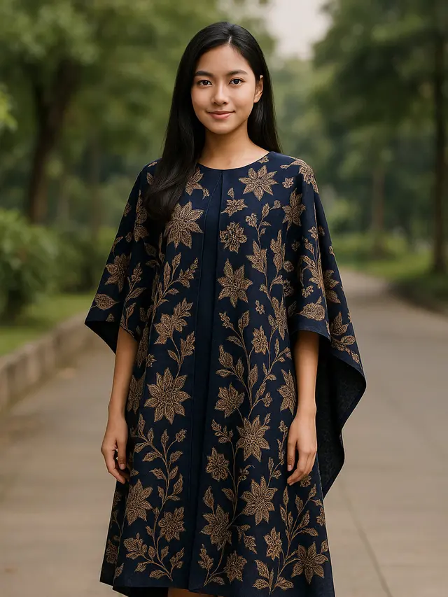 7 Model Baju Batik untuk Anak Perempuan hingga Dewasa, Cocok untuk Acara Keluarga