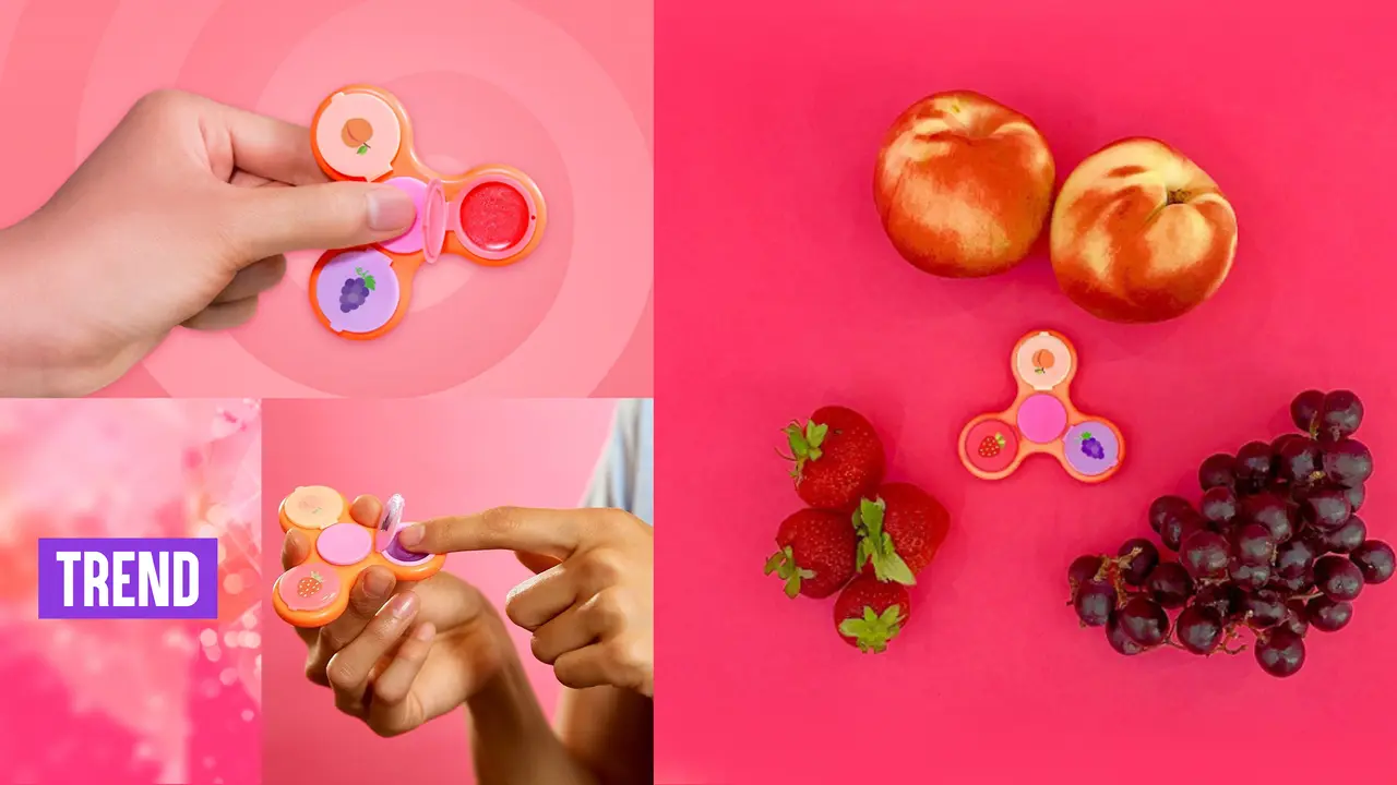 Trends: Unik! Lip Balm Berbentuk Fidget Spinner