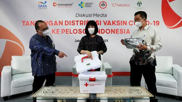 Vaksin Covid-19 terjaga selama pengiriman/dok. Technoplast