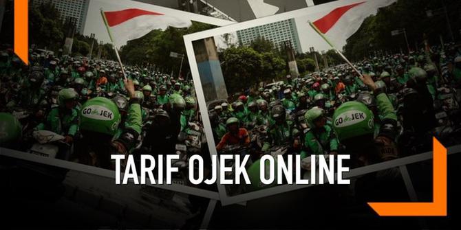 VIDEO: Tarif Resmi Ojek Online Rp1850-2600 per Kilometer