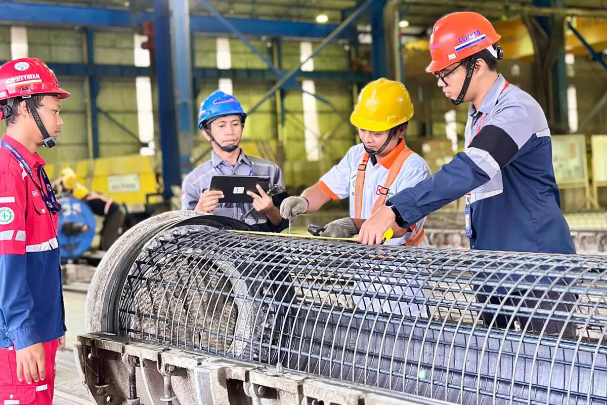 PT Waskita Beton Precast Tbk (WSBP) dipercaya menjadi pemasok produk beton precast untuk Proyek Tangguh Ubadari, Carbon Capture Utilization & Storage (CCUS), dan Compression (UCC) di Papua Barat. (Istimewa)