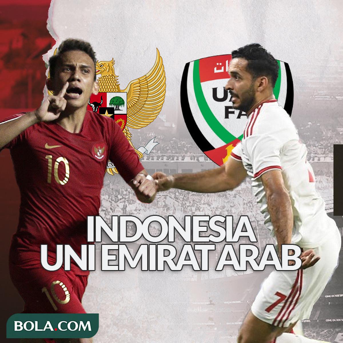 Skor indonesia vs uni emirat arab