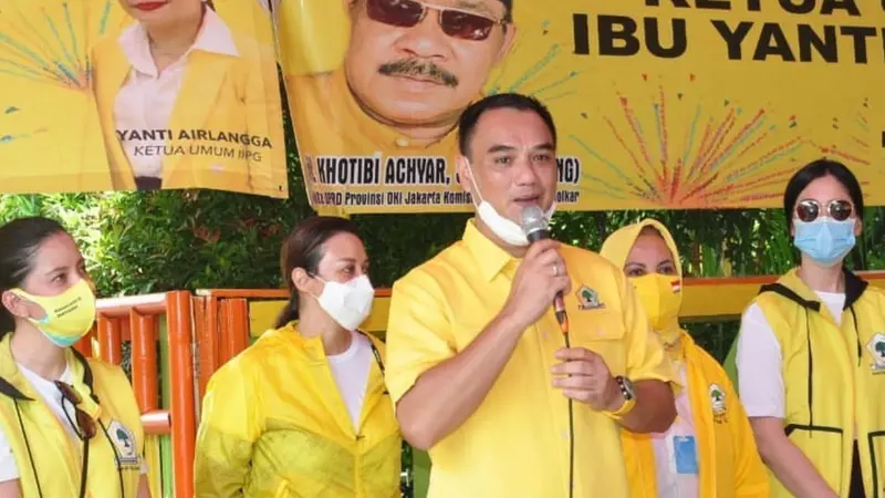 Ketua Harian DPD Partai Golkar DKI Jakarta Judistira Hermawan.