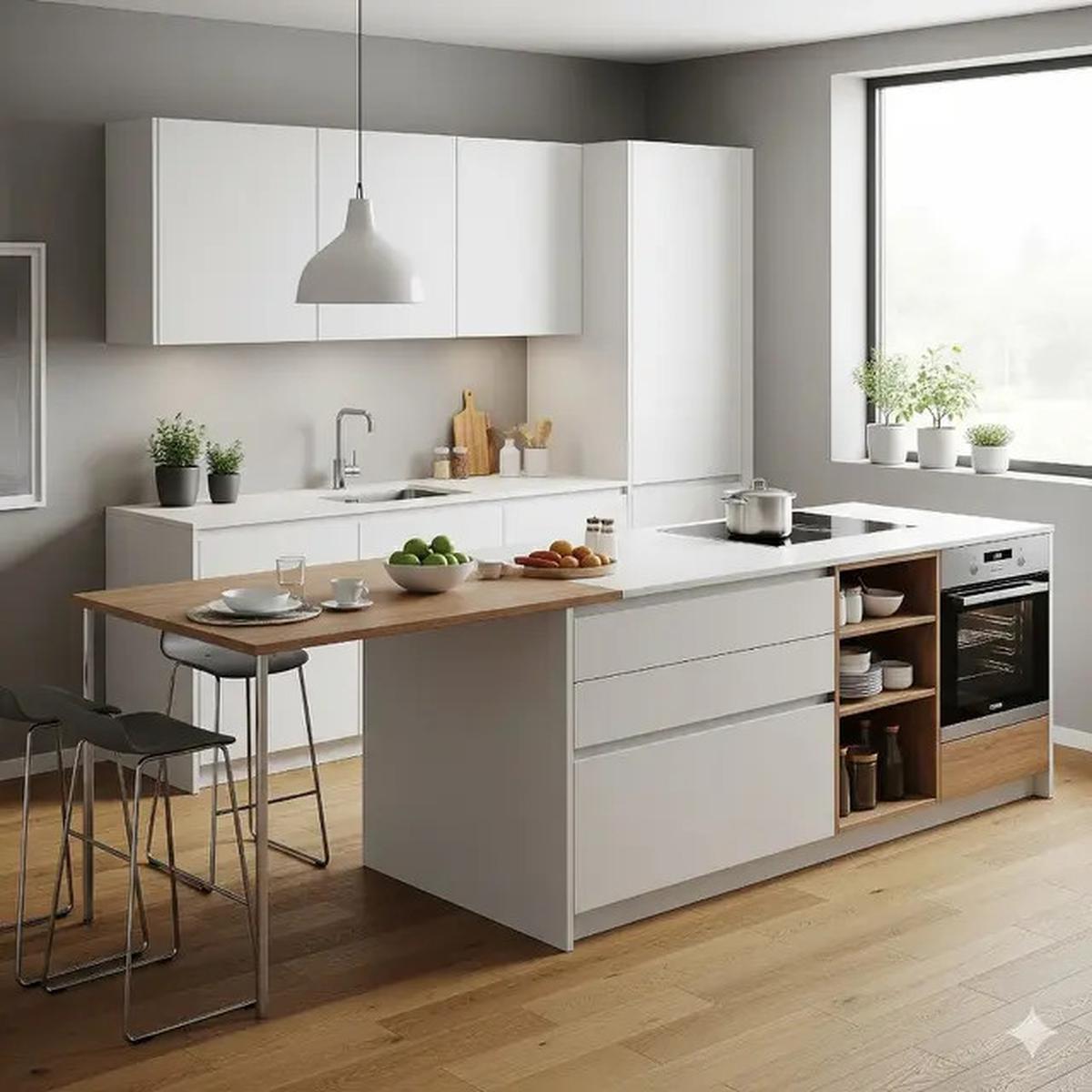8 Desain Dapur Minimalis dengan Kitchen Island Fungsional dan Estetis, Wujudkan Dapur Impian