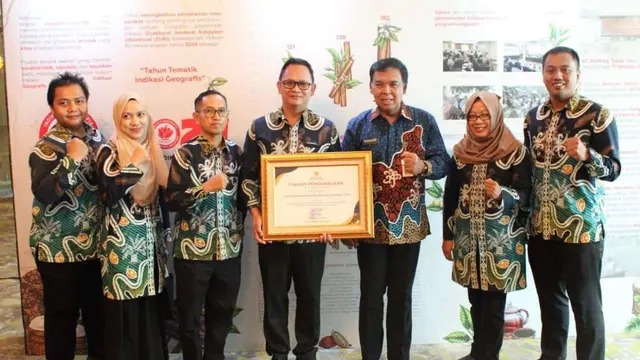 Disbun Kaltim Raih Penghargaan Indikasi Geografis Nasional