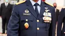Marsekal TNI Fadjar Prasetyo bersiap dilantik sebagai Kepala Staf Angkatan Udara (KSAU) di Istana Negara, Jakarta, Rabu (20/5/2020). Presiden Joko Widodo secara resmi melantik Laksamana TNI Yudo Margono sebagai KSAL dan Marsekal TNI Fadjar Prasetyo sebagai KSAU. (ANTARA FOTO/Hafidz Mubarak A/POOL)
