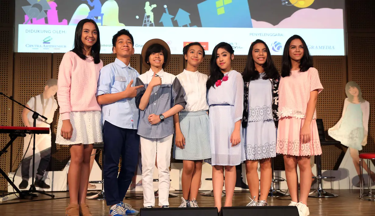 Demi penampilannya nanti, latihan terus dilakukan untuk menghindari kesalahan-kesalahan. (Nurwahyunan/Bintang.com)