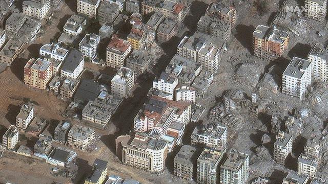 Citra Satelit Jalur Gaza