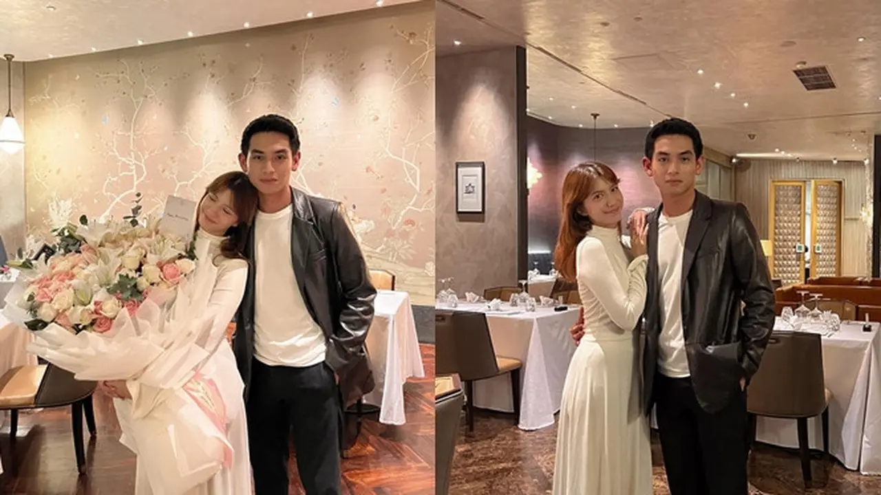 7 Potret Cassandra Lee dan Rykuen Lie Rayakan Anniversary, Makan Malam Romantis