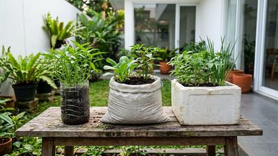 7 Media Tanam Murah dari Barang Bekas untuk Pekarangan, Solusi Berkebun Ramah Lingkungan dan Kantong