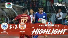 Laga lanjutan #ShopeeLiga1, mempertemukan #PsisSemarang vs #BorneoFc pada hari Sabtu malam (26/10/2019) berakhir dengan skor 2-2.