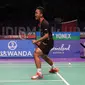 Anthony Sinisuka Ginting menyumbang angka untuk Indonesia saat mengalahkan Denmark 3-2 pada penyisihan Grup 1D Piala Sudirman Carrara Indoor Sports Stadium, Gold Coast, Australia, Rabu (24/5/2017) malam WIB. (Liputan6.com/Humas PP PBSI)