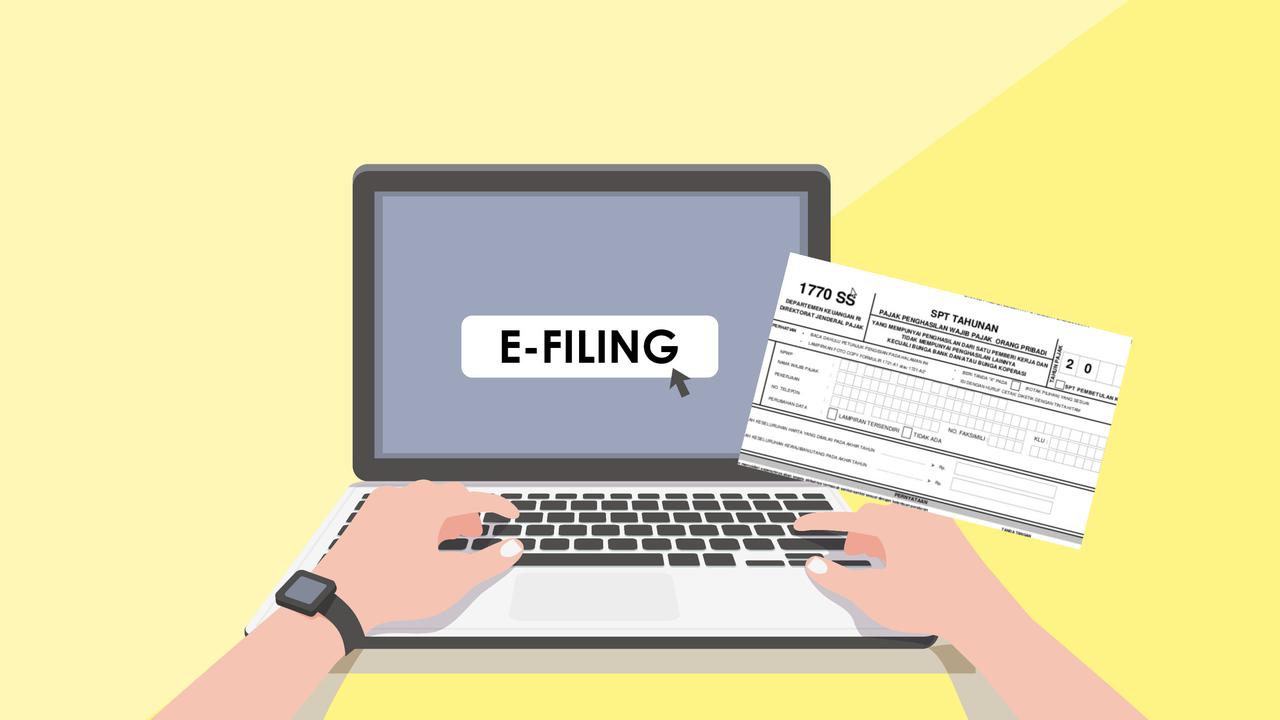 Pakai e-Filing Login Kini Lebih Mudah dan Praktis, Ayo Lapor Lapor SPT ...