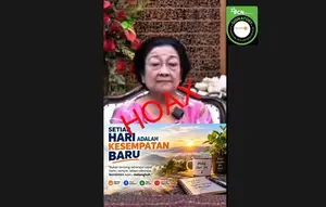 Cek Fakta: Hoaks Video Megawati Beri Bantuan Modal Usaha untuk Warung Kecil