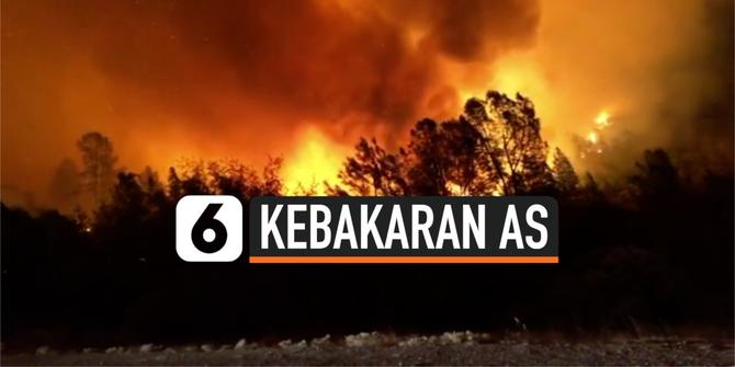 VIDEO: Luas Kebakaran California Mencapai 3,2 Juta Hektare