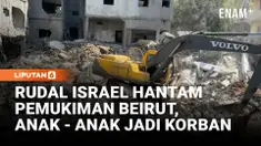 Serangan udara Israel menghantam kawasan Jnah di Beirut selatan, menghancurkan bangunan dan menewaskan lima orang, termasuk seorang anak perempuan. Lebih dari 50 orang terluka dalam serangan tanpa peringatan ini.
