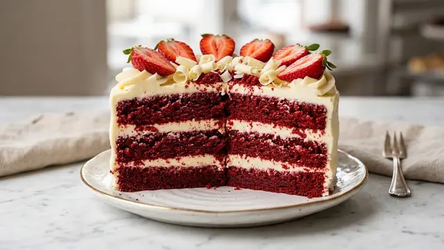 Red Velvet Cake Merah Putih