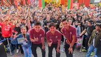 Tiga pemain Persija Jakarta, Rayhan Hannan, Fabio Azka Irawan, dan Witan Sulaeman, menyuarakan target yang sama untuk Super League 2026/2027. (Bola.com/Dok.Istimewa).