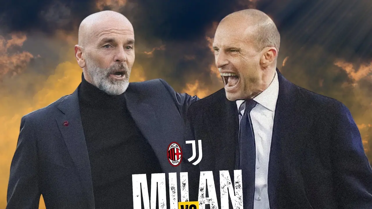 Liga Italia - AC Milan Vs Juventus - Stefano Pioli Vs Massimiliano Allegri