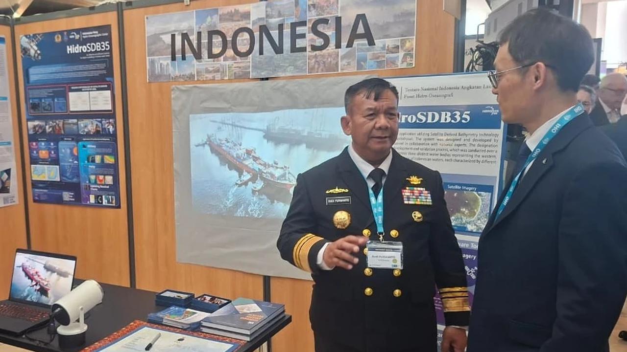 FOTO: Pushidrosal TNI AL Perkuat Peran Indonesia dalam Forum Hidrografi Dunia di Monaco