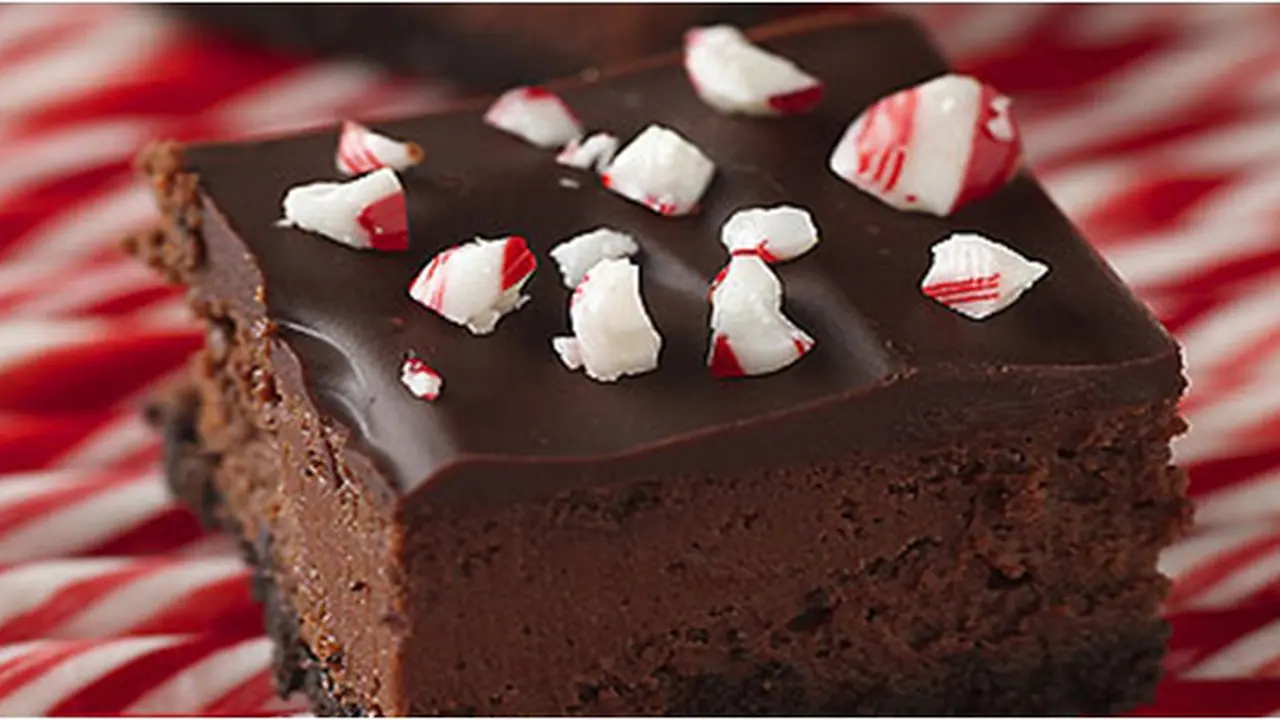 Christmas Chocolate Cheesecake (c) foodnetwork