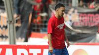 Shohei Matsunaga saat membela PSM Makassar pada Trofeo Persija di Stadion Utama Gelora Bung Karno, Jakarta. (Bola.com/Nicklas Hanoatubun)