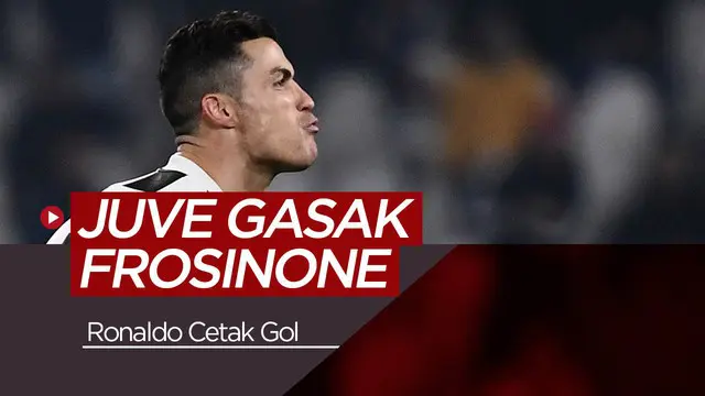 Berita video highlights Serie A Italia antara Juventus menghadapi Frosinone Sabtu (16/2/2019) dinihari WIB. Cristiano Ronaldo mencetak satu gol pada laga ini.