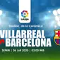 VILLARREAL VS. BARCELONA (Liputan6.com/Abdillah)