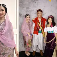 Ulang tahun Azizah Salsha baru saja digelar secara meriah dihadiri sahabat dan beberapa artis senior. Penyanyi dangdut Iis Dahlia salah satu tamu yang hadir dalam perayaan ulang tahun istri pesepak bola Pratama Arhan. [Instagram/isdadahlia]