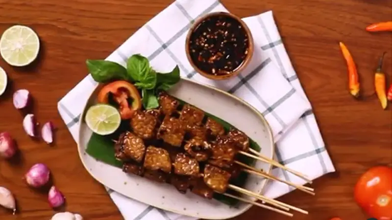 Sate Tempe.