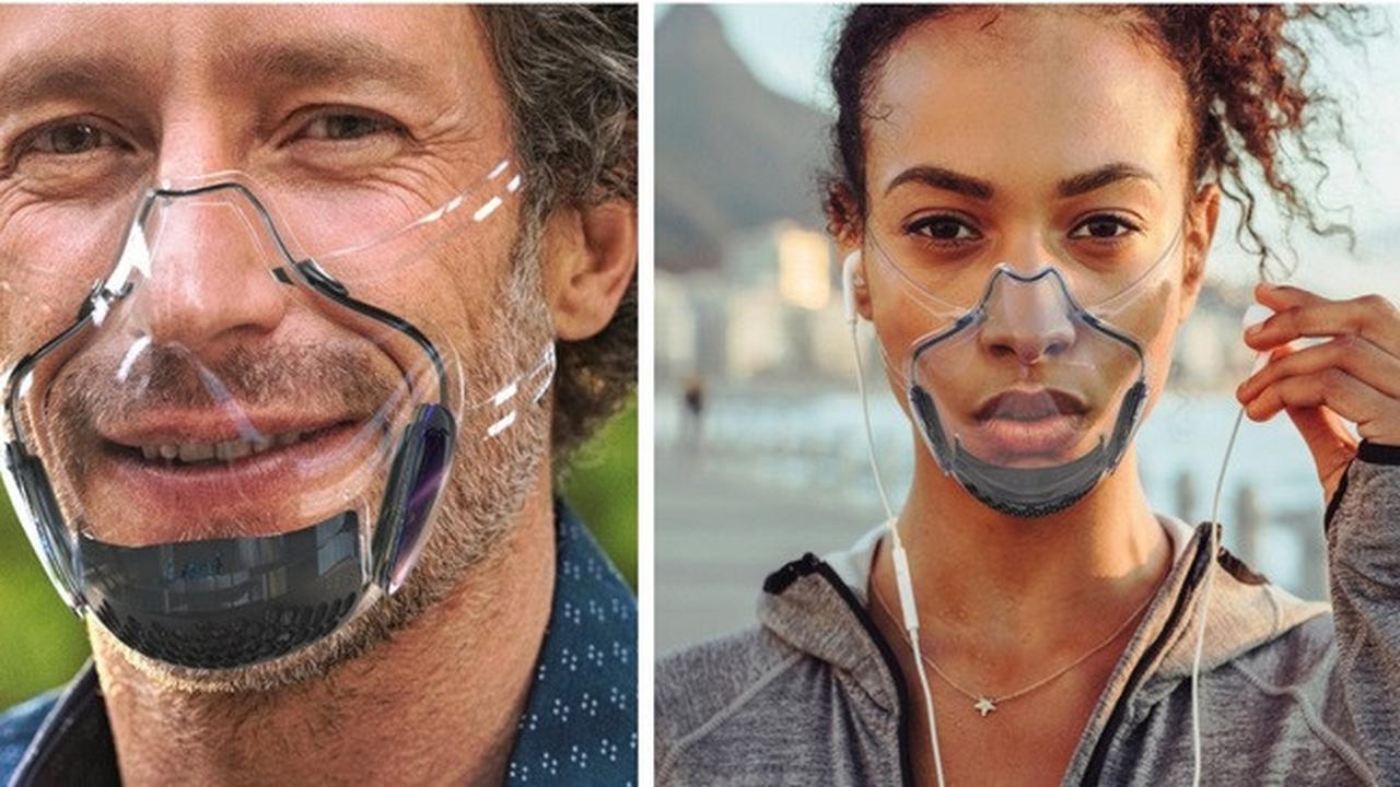 masker transparan di dunia