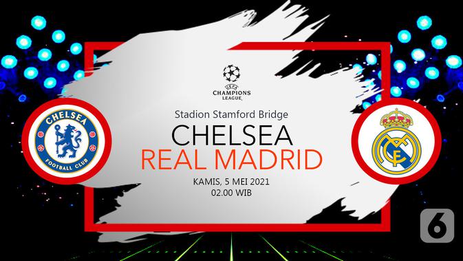 Jadwal Semifinal Liga Champions : Chelsea Vs Real Madrid ...