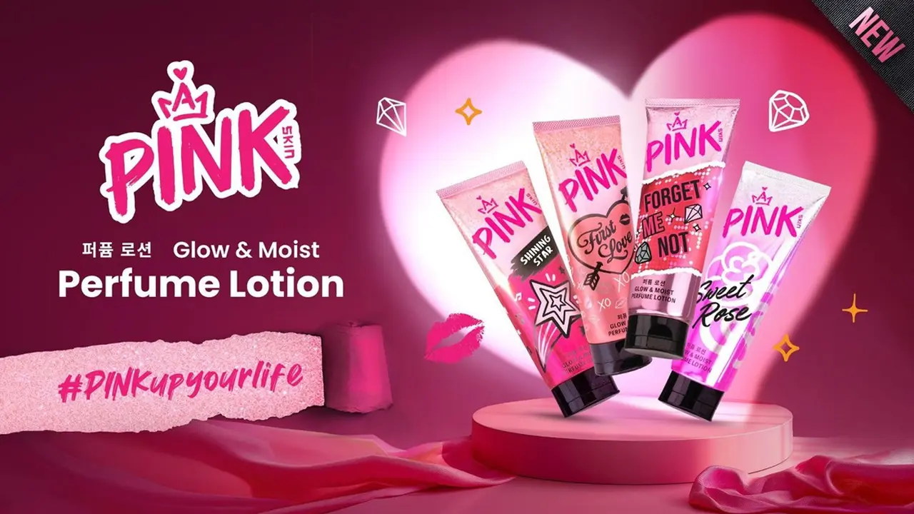 Ekspresikan Self Love dengan PINK Skin, Kombinasi Sempurna Perfume Lotion ala Korea untuk Pancarkan Authentic Glowing Skin