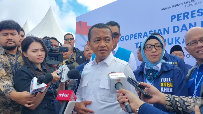 Bahlil Umumkan Lifting Minyak Tembus 608 Ribu Barel per 30 Juli 2025
