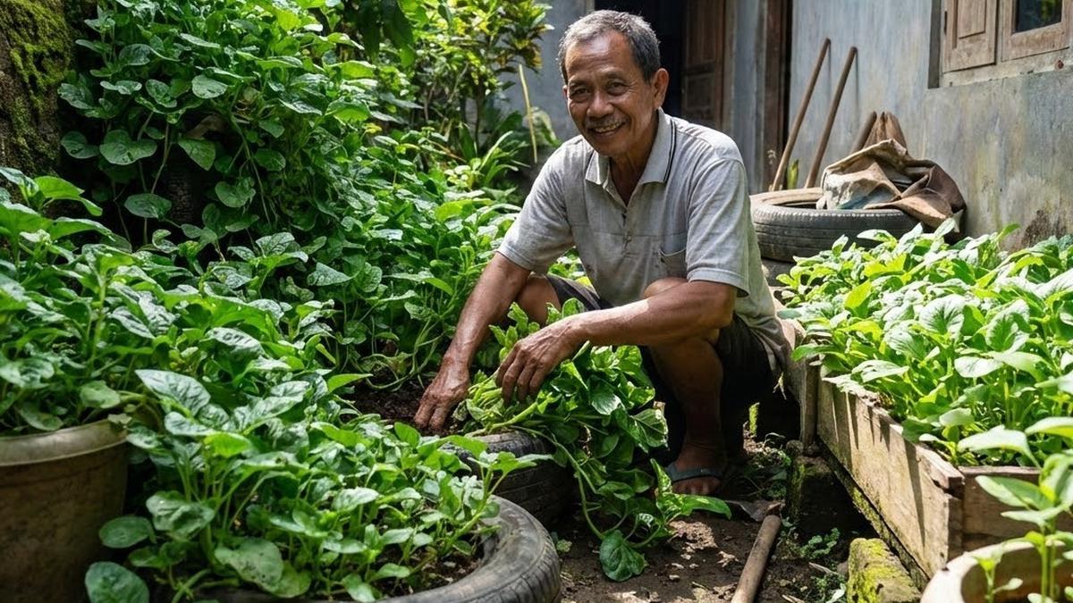 15 Tanaman Sayur Berumur Panjang dan Cocok untuk Lahan Sempit, Panen Sepanjang Tahun