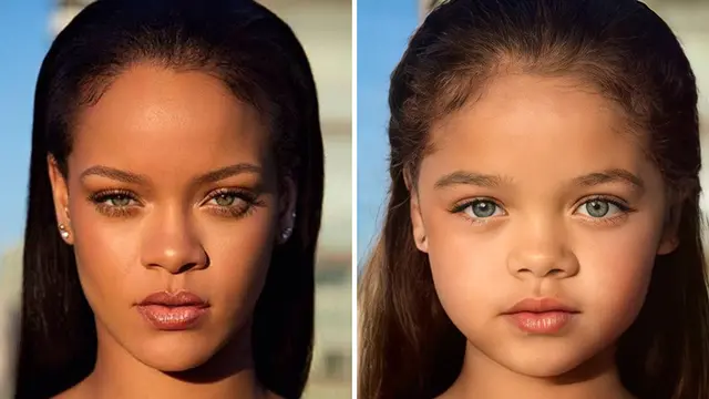 Seniman Ini Ubah Foto Dewasa Artis Hollywood Jadi Masa Kecil, 7 Hasilnya Sempurna
